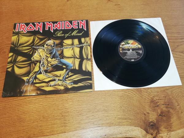 Iron Maiden Piece of Mind 1983 EMI 1A 064-07724 Europäische Pressung NM/VG